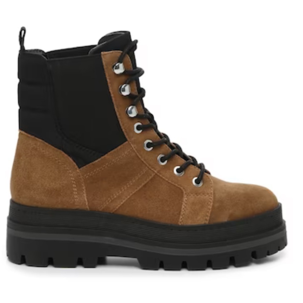 MARC FISHER Sashia Platform Combat Boot NWT